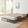 Lit en métal Trerunta acier 180 x 200 cm noir en.casa>[En.Casa] Sale