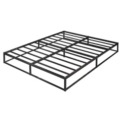 Lit en métal Trerunta acier 180 x 200 cm noir en.casa><noscript><img width=