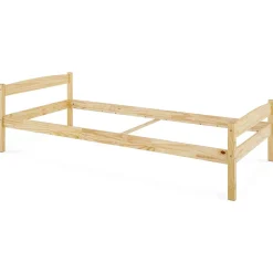 Idimex Lit en pin BORIS, 90 x 200 cm, vernis naturel* Lit Simple