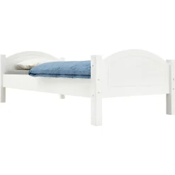 Lit en pin FLIMS, 90 x 200 cm, lasuré blanc><noscript><img width=