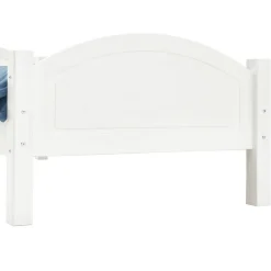 Lit en pin FLIMS, 90 x 200 cm, lasuré blanc><noscript><img width=