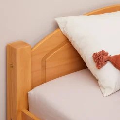 Lit en pin FLIMS, 90 x 200 cm, lasuré couleur hêtre><noscript><img width=