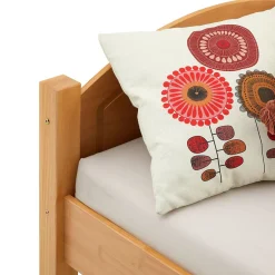 Lit en pin FLIMS, 90 x 200 cm, lasuré couleur hêtre><noscript><img width=