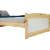 Idimex Lit en pin FRITZ, 90 x 200 cm, coloris naturel et blanc* Lit Simple