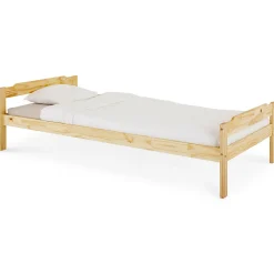 Lit en pin MORITZ, 90 x 200 cm, vernis naturel>Idimex Online