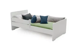 Lit enfant Aksil avec sommier et matelas - 160 cm x 80 cm>Htmeubles Discount