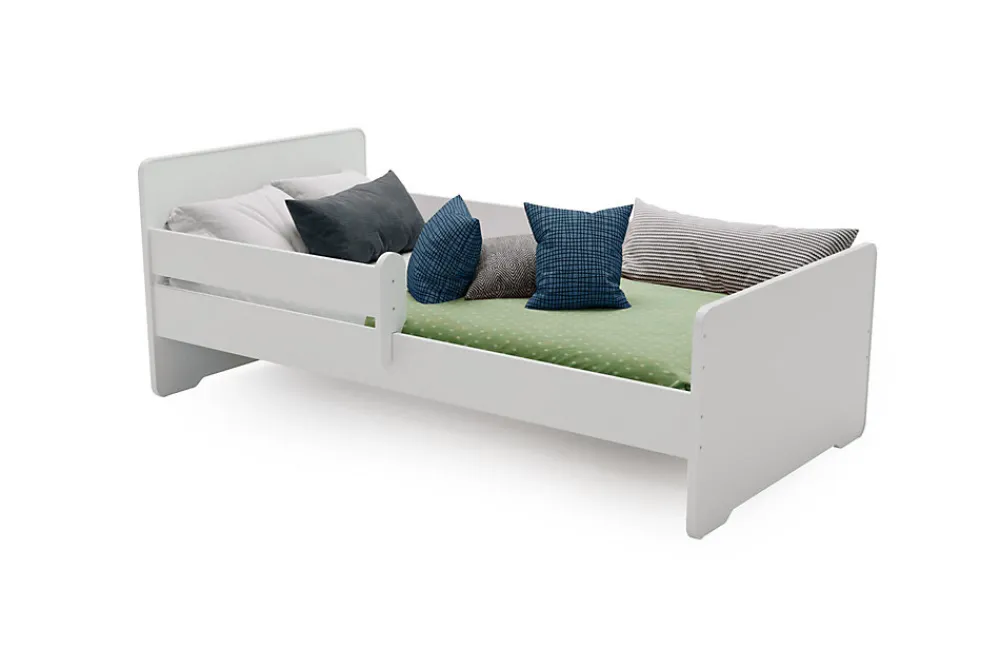 Lit enfant Aksil avec sommier et matelas - 160 cm x 80 cm>Htmeubles Discount