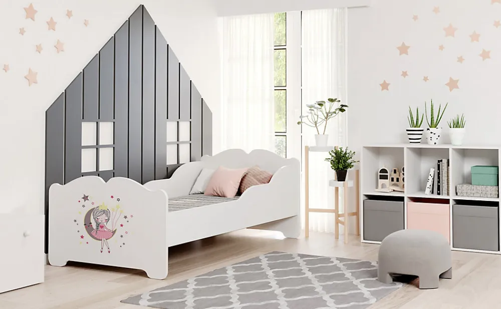 Lit enfant ANNA avec matelas 140x70 Princesse endormie>Kobi Hot