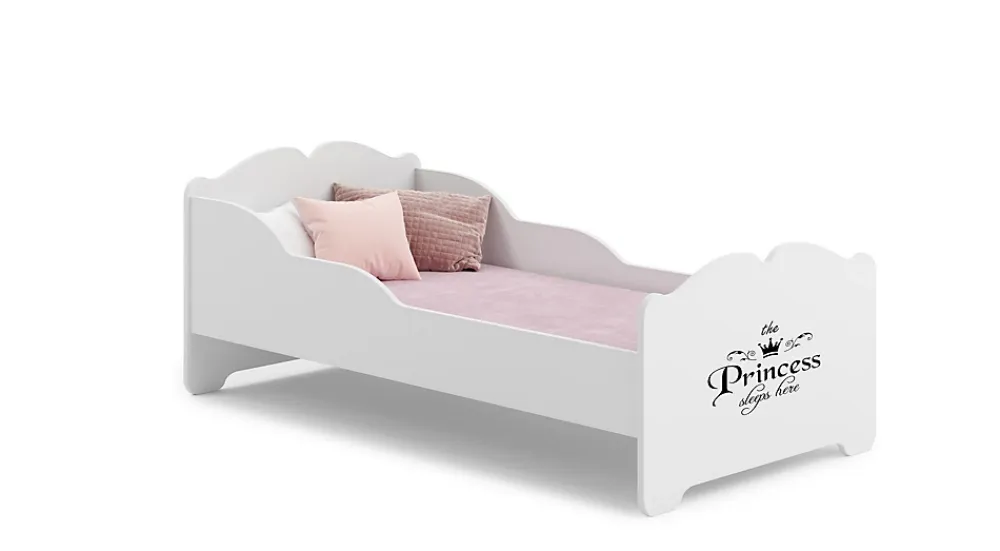 Kobi Lit enfant ANNA avec matelas 140x70 Princesse*Enfant Lit Enfant
