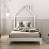 Idimex Lit enfant LIZ 90 x 190 cm en pin massif - Blanc*Enfant Lit Enfant