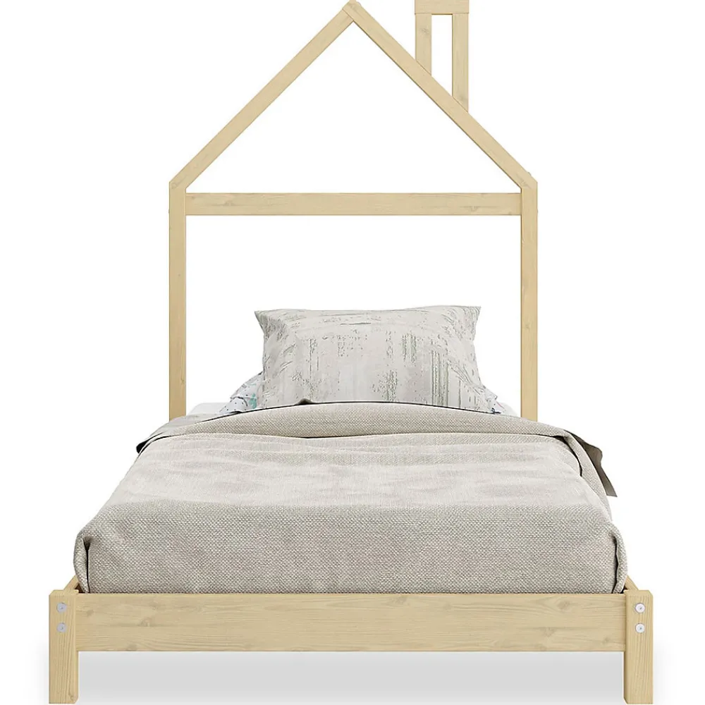 Lit enfant LIZ 90 x 190 cm en pin massif - Coloris naturel>Idimex Sale