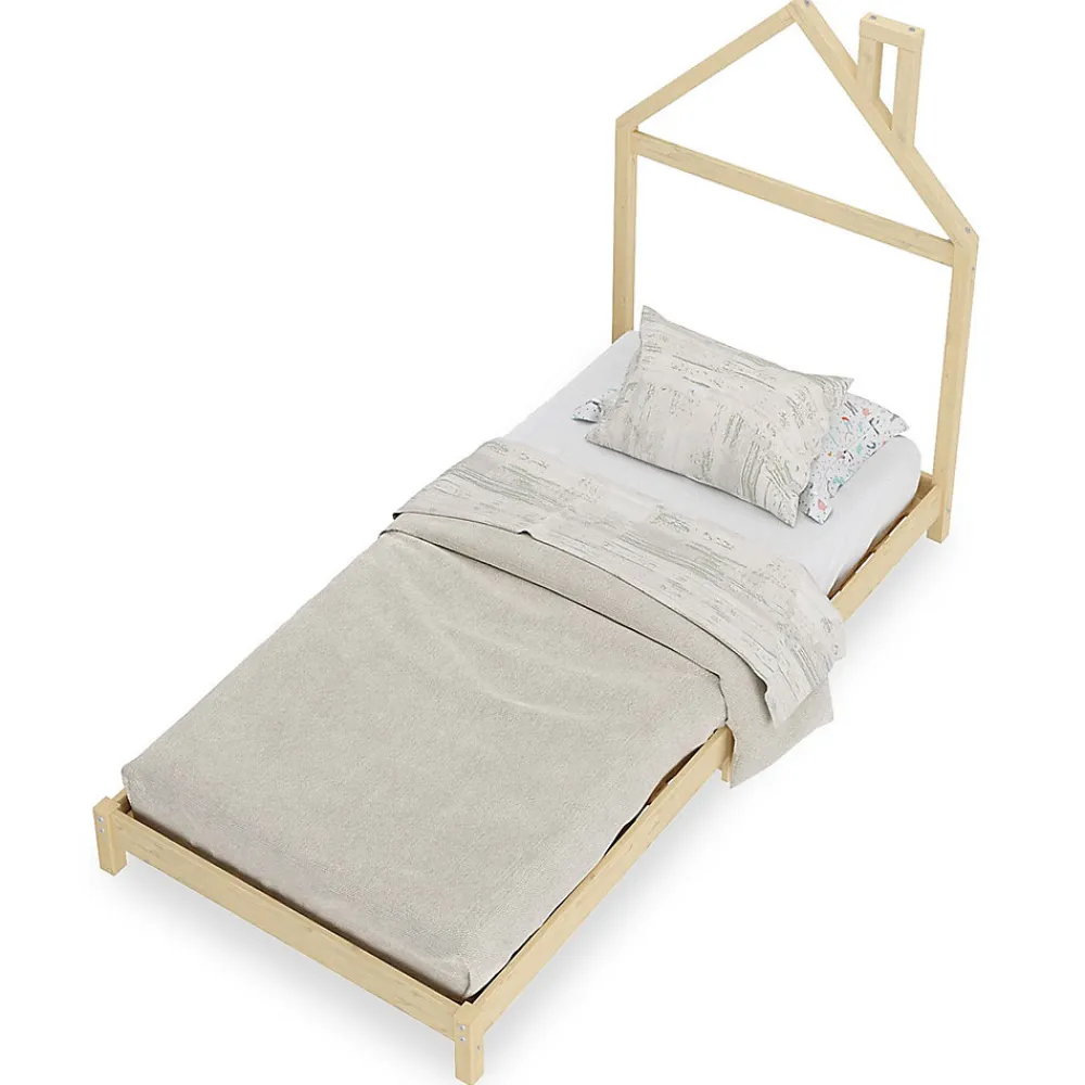 Lit enfant LIZ 90 x 190 cm en pin massif - Coloris naturel>Idimex Sale