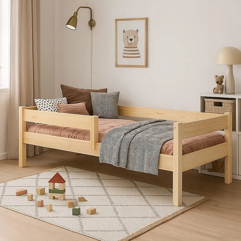 Kobi Lit enfant Primo 200x90 avec barreaux*Enfant Lit Enfant
