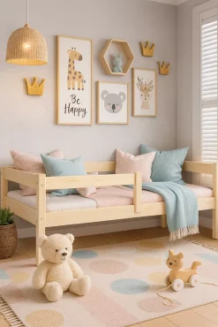 Kobi Lit enfant Primo 200x90 avec barreaux*Enfant Lit Enfant