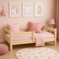 Kobi Lit enfant Primo 200x90 avec barreaux*Enfant Lit Enfant