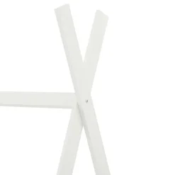 Lit enfant tipi ELIN, 90 x 190 cm en pin massif lasuré blanc><noscript><img width=