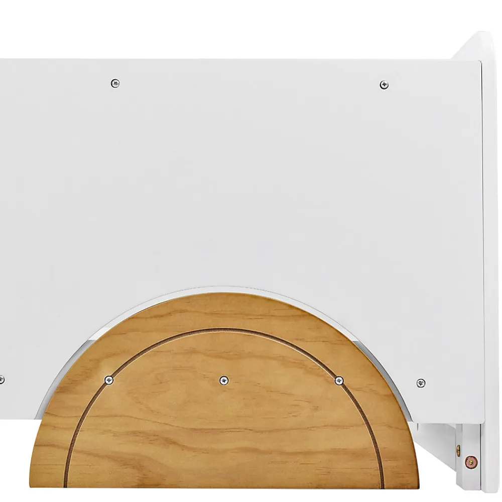 Lit enfant 90x200 cm - Lit Voiture Thématique avec Roulettes Pour enfant - Blanc>Okwish Best