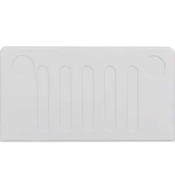 Lit enfant 90x200 cm - Lit Voiture Thématique avec Roulettes Pour enfant - Blanc><noscript><img width=