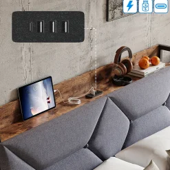 Lit Ergonomique, 140x200, Avec Rangement><noscript><img width=