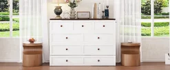 Fortuna lai Lit Escamotable 140x200cm, Tiroirs, USB, Plateforme, Sans Matelas, Blanc*Enfant Lit Enfant