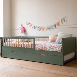 Happy Garden Lit gigogne pour enfant 190x90cm vert ADAM -* Lit Gigogne