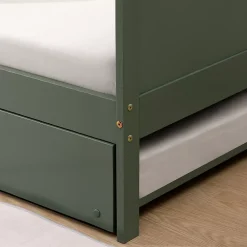 Happy Garden Lit gigogne pour enfant 190x90cm vert ADAM -* Lit Gigogne