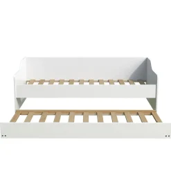 Weber Industries Lit gigogne SWEET 90x190 + 2 sommiers + 1 tiroir-lit / Blanc* Lit Gigogne