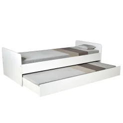 Weber Industries Lit gigogne 90x200 cm BALI / Blanc* Lit Gigogne