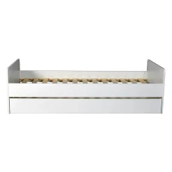 Lit gigogne 90x190 cm BALI / Blanc><noscript><img width=