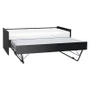 Lit gigogne 90x200cm sommier inclus Vox Young User Noir>Petits-Meubles Sale