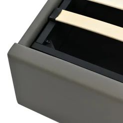 Lit Hydraulique 140X200Cm Led Sommier Gris>Blackcolors