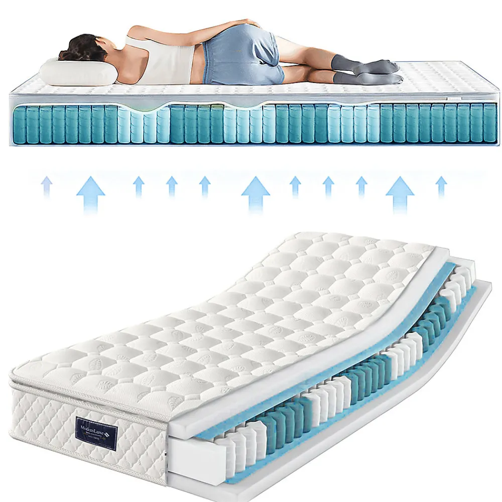 Lit hydraulique 90x200cm, Single, espace de rangement, tête de lit avec port usb et type c, lin,gris,avec matelas>Gutent Discount
