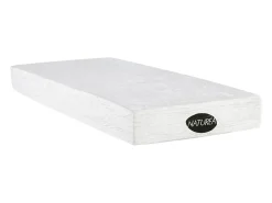 Lit électrique de relaxation lattes et plots + matelas mémoire de forme et bambou - 2 x 90 x 200 cm - Chêne - DAMYSOS de NATUREA><noscript><img width=
