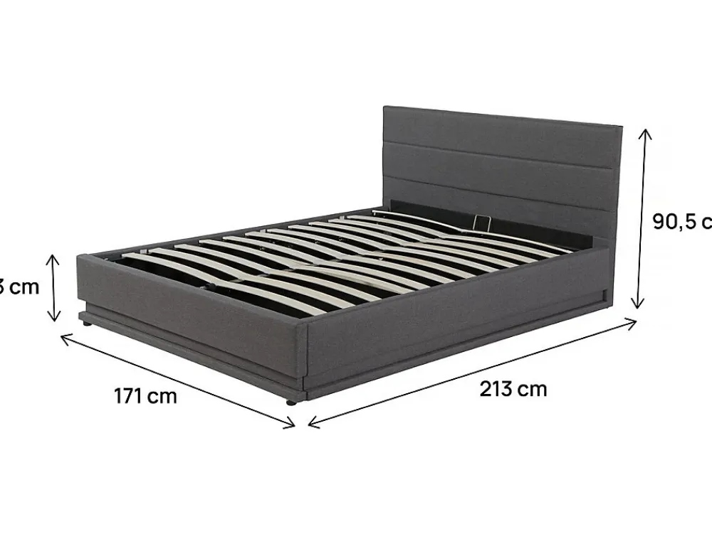Lit LED avec coffre "Anastasia">Habitat Et Jardin New