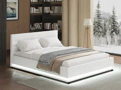 Lit LED avec coffre "Anastasia">Habitat Et Jardin Best