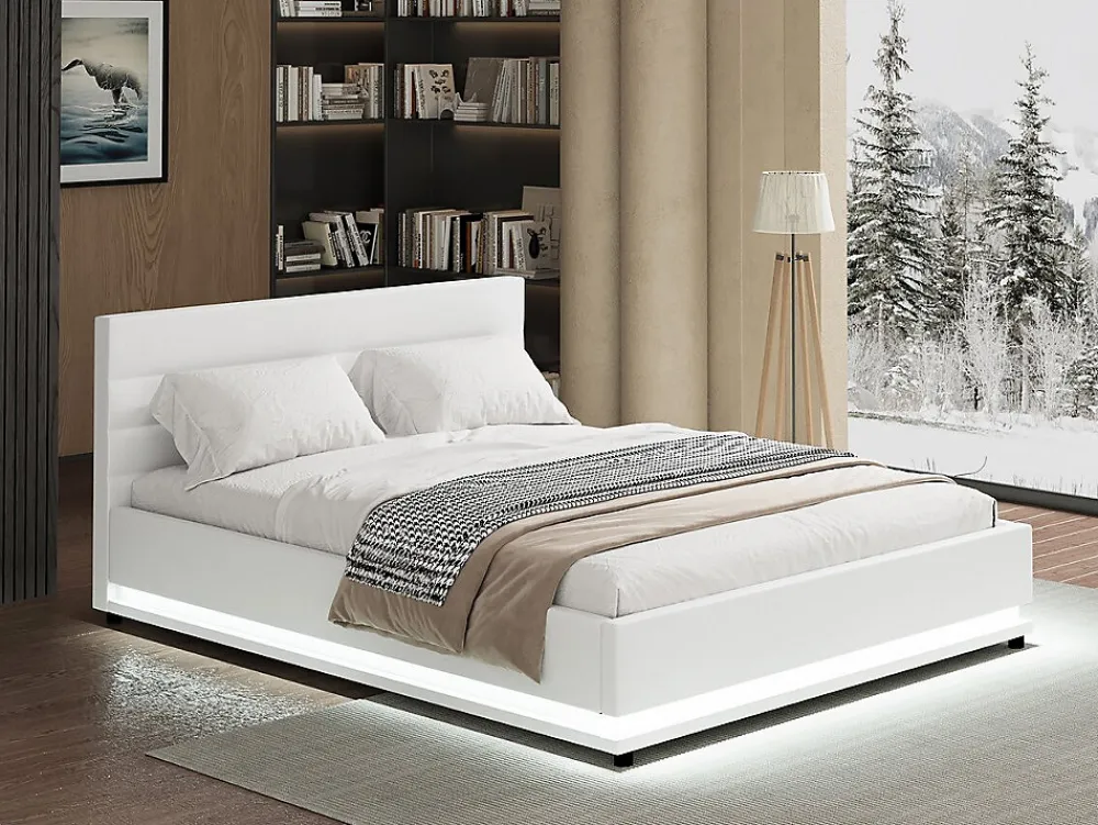 Lit LED avec coffre "Anastasia">Habitat Et Jardin Best