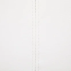 Lit LED double PINOT 140x190 cm, avec sommier, revêtement synthétique blanc><noscript><img width=