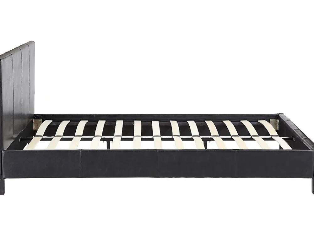 Habitat Et Jardin Lit "Lina" 140 x 190 cm Noir* Lit Coffre