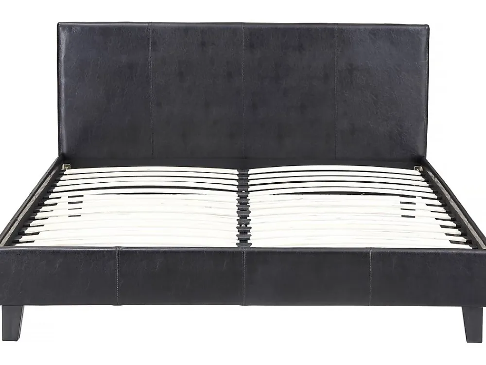 Habitat Et Jardin Lit "Lina" 140 x 190 cm Noir* Lit Coffre