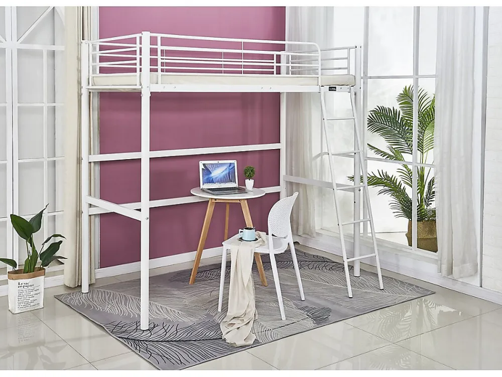 Lit mezzanine "Alora" 90 x 190 cm Blanc>Habitat Et Jardin Clearance
