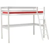 Lit mezzanine ASPEN 90x190 + 1 sommier + bureau / Blanc>Weber Industries Best