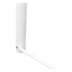 Lit mezzanine ELIOT 90 x 190 cm - Métal - Sommier inclus - Blanc><noscript><img width=