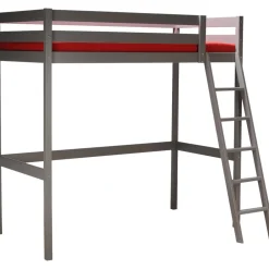 Lit mezzanine STUDIO 90x190 + 1 sommier / Gris Taupe>Weber Industries Hot