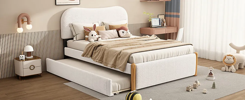 Lit Plat 140x200cm, Canapé avec Lit Escamotable, Blanc>Fortuna lai Hot
