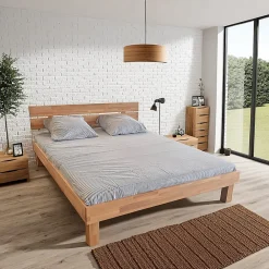 Lit RIVA 180x200 cm/ Hêtre massif huilé>Weber Industries Clearance