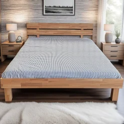 Lit RIVA 180x200 cm/ Hêtre massif huilé><noscript><img width=