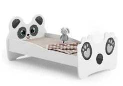 Lit simple Panda 160x80 avec matelas>Kobi Outlet
