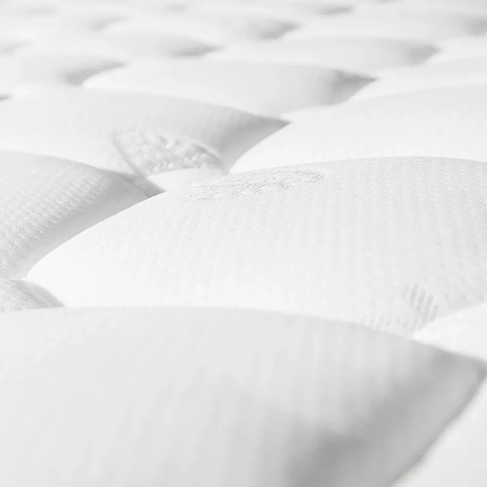 Generique Lit simple 90x200 cm - Lit adulte capitonné avec sommier à lattes - Lin - Matelas Inclus - Gris* Lit Simple