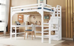 Lit Simple 90x200cm, Canapé-Lit, Éclairage Ambiant, Rangement, Naturel><noscript><img width=