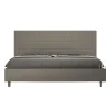 Lit Sunny cappuccino en similicuir avec sommier rembourré 200x200>Ityhome Sale
